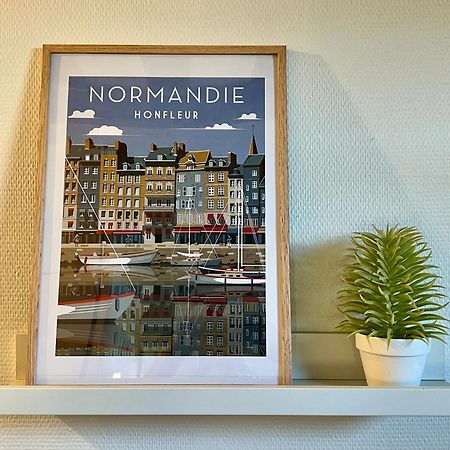 Une Pause Chez Julien, Appartement Lumineux Et Idealement Situe! Honfleur Eksteriør bilde