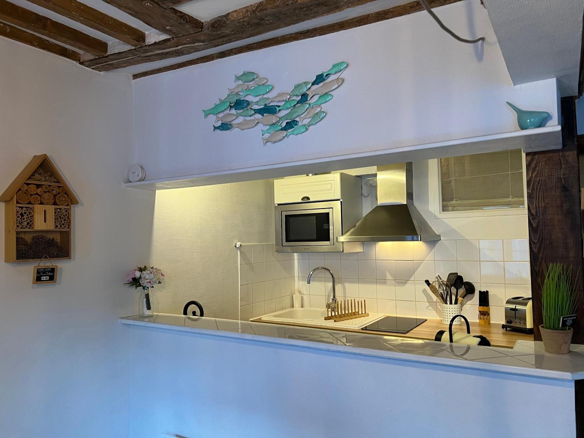 Une Pause Chez Julien, Appartement Lumineux Et Idealement Situe! Honfleur Eksteriør bilde