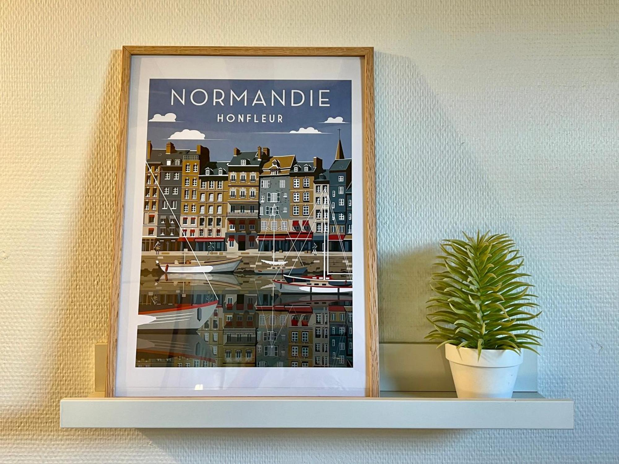 Une Pause Chez Julien, Appartement Lumineux Et Idealement Situe! Honfleur Eksteriør bilde